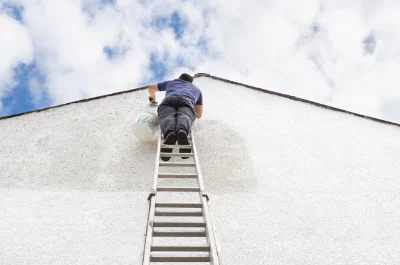 Peinture extérieure à Larrivoire — façades et ravalement
